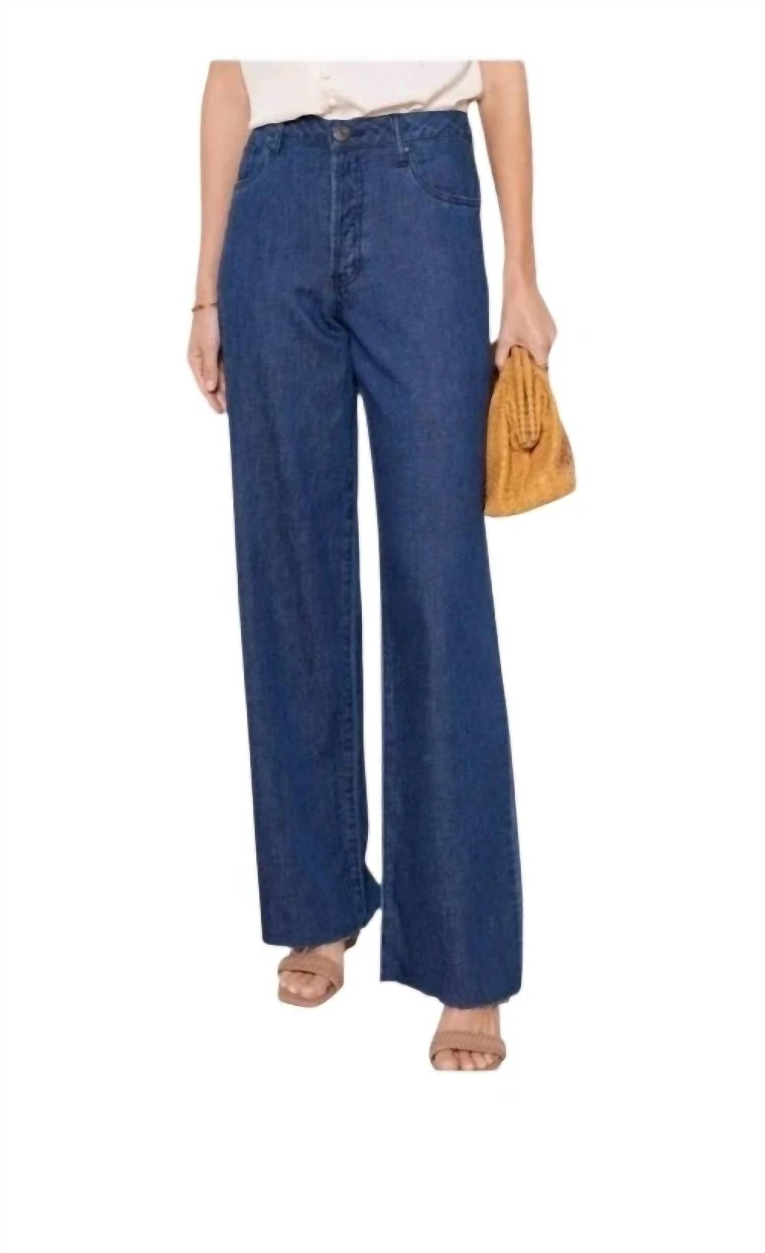 Kut From The Kloth - Maggie High Rise Wide Leg Drape Jeans