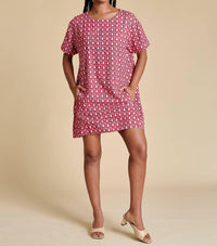 Stewart Simmons - Bama GameDay Twill A-Line Dress