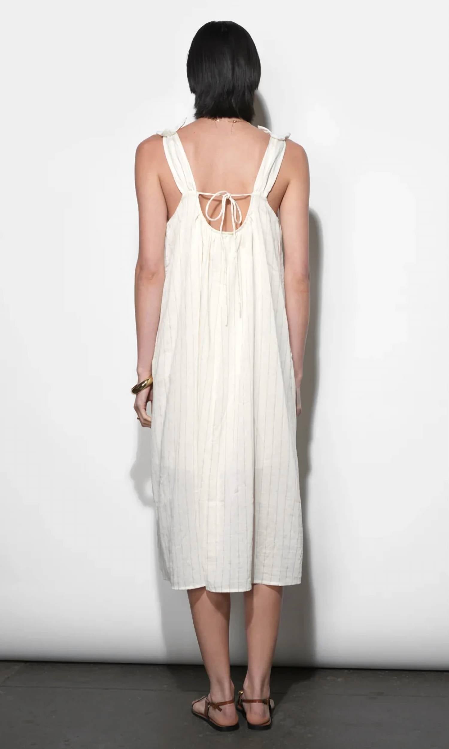 Greylin - Pauline Striped Midi Dress