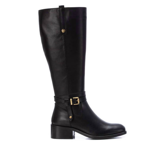 Xti - Women's Carmela Leather Dress Boots