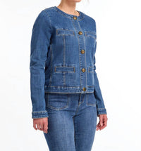 Fdj - Denim Crop Jacket