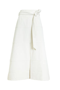 TANYA TAYLOR Hudson Midi Skirt in cream - women's skirt - view 4
