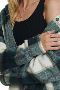 Adora - James Plaid Shacket