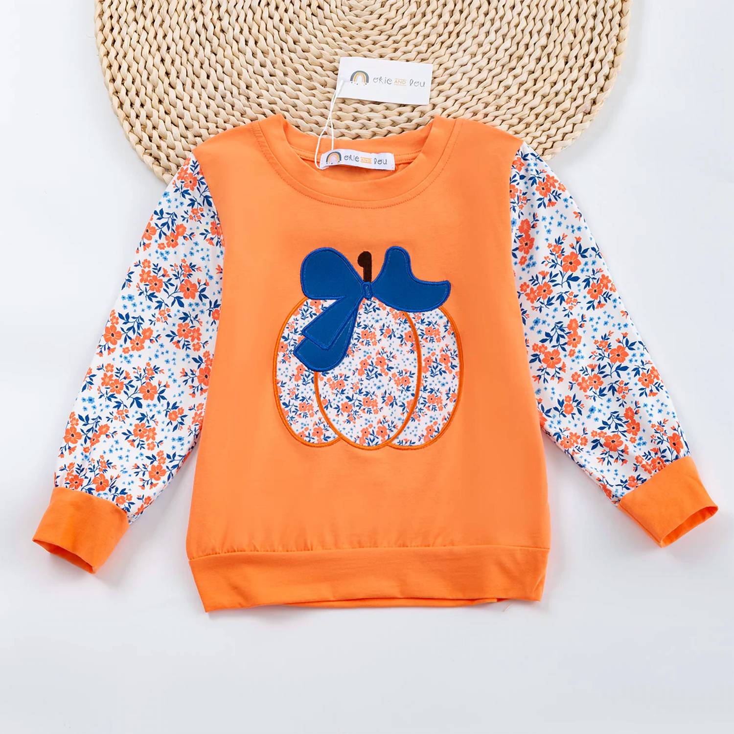 Okie + Lou - Girls Garden Gourds Top
