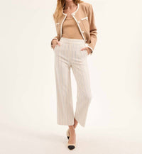 Veronica Beard - Brixton Pinstriped Pant