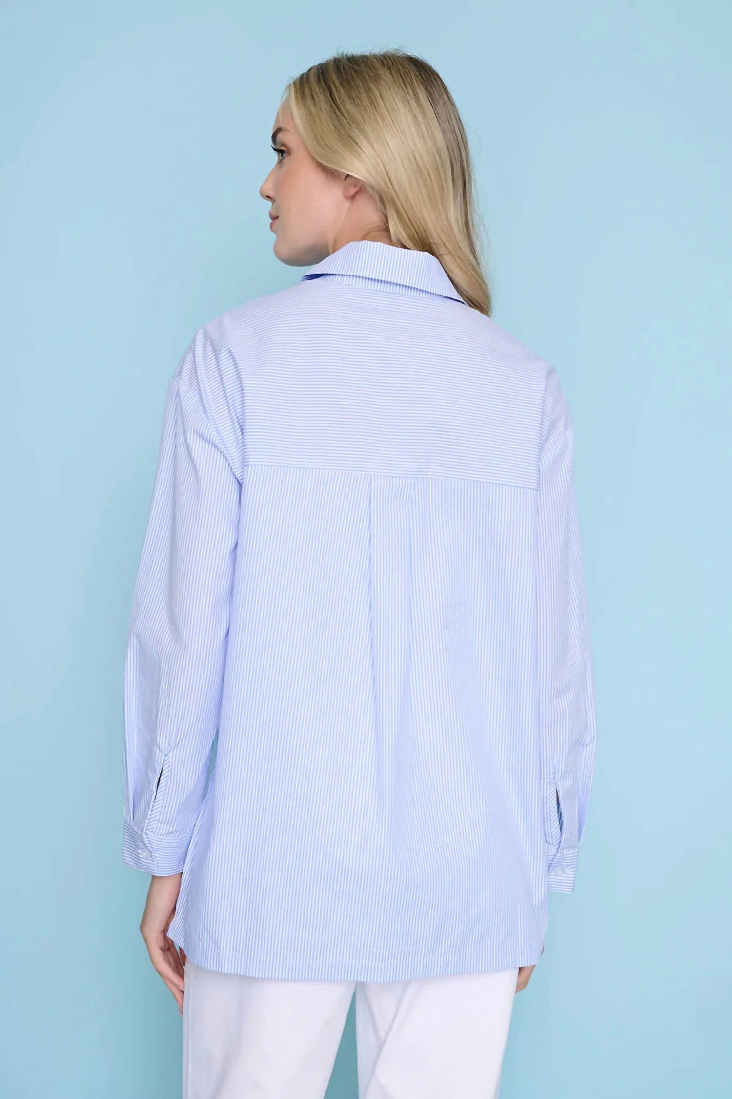 Picadilly - Embellished Button Down Blouse