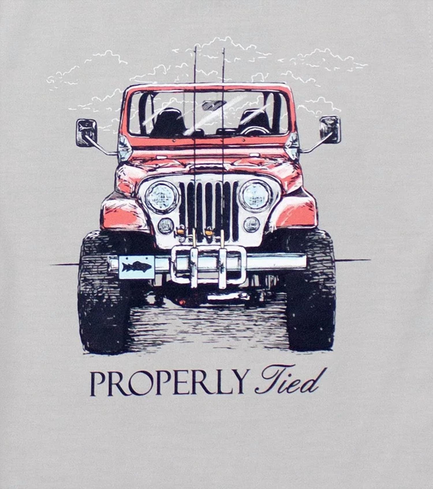 Properly Tied - Boy's Rod Runner Short Sleeve Tee