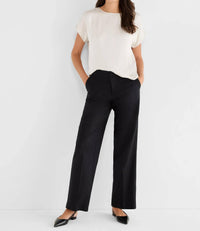 Nic + Zoe DAY GLOSS TEE in coconut - women's blouse