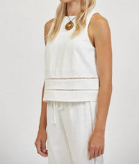 A.Ren - Siena Sleeveless Stitch Top