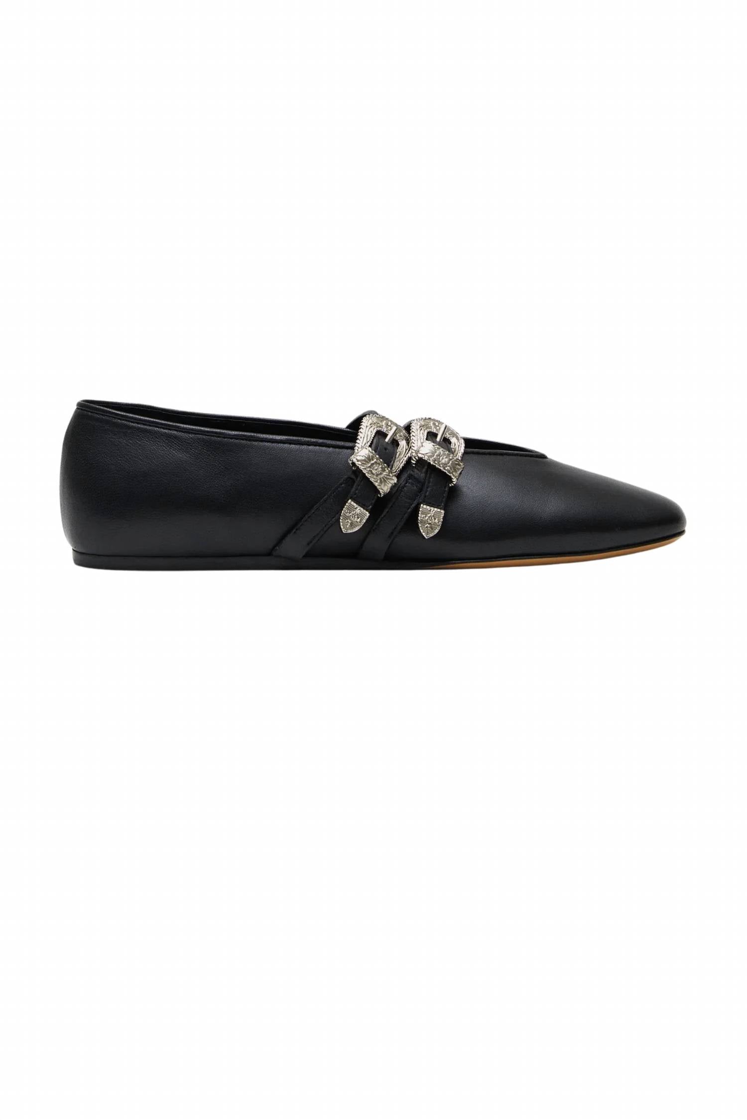 Le Monde Béryl - Women's Claudia Western Buckle Ballet Slipper