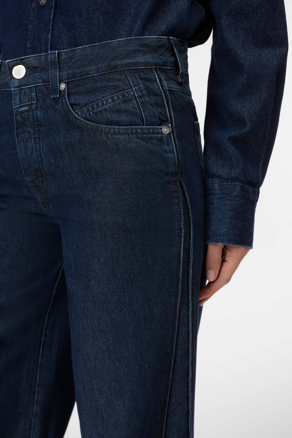 Closed - Nikka Wide Leg Jeans with Pleat