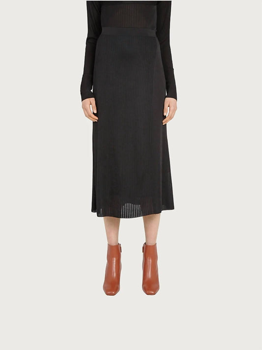 Salvatore Ferragamo - Knitted Midi Skirt