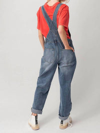 Urban Daizy - Relaxed Fit Denim Overalls