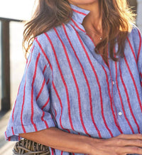 Frank & Eileen - Rosemary Short-sleeve Mini Shirtdress
