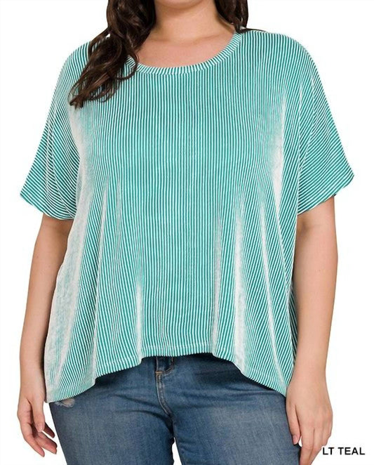 Zenana - Olivia Ribbed Top