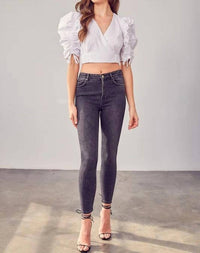 Do+Be - Feminine Puff Sleeve Top