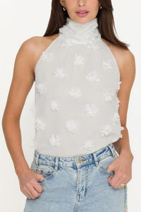 Generation Love - Irina 3D Floral Halter Blouse