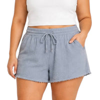 Heyson - Cotton Gauze Shorts - Plus