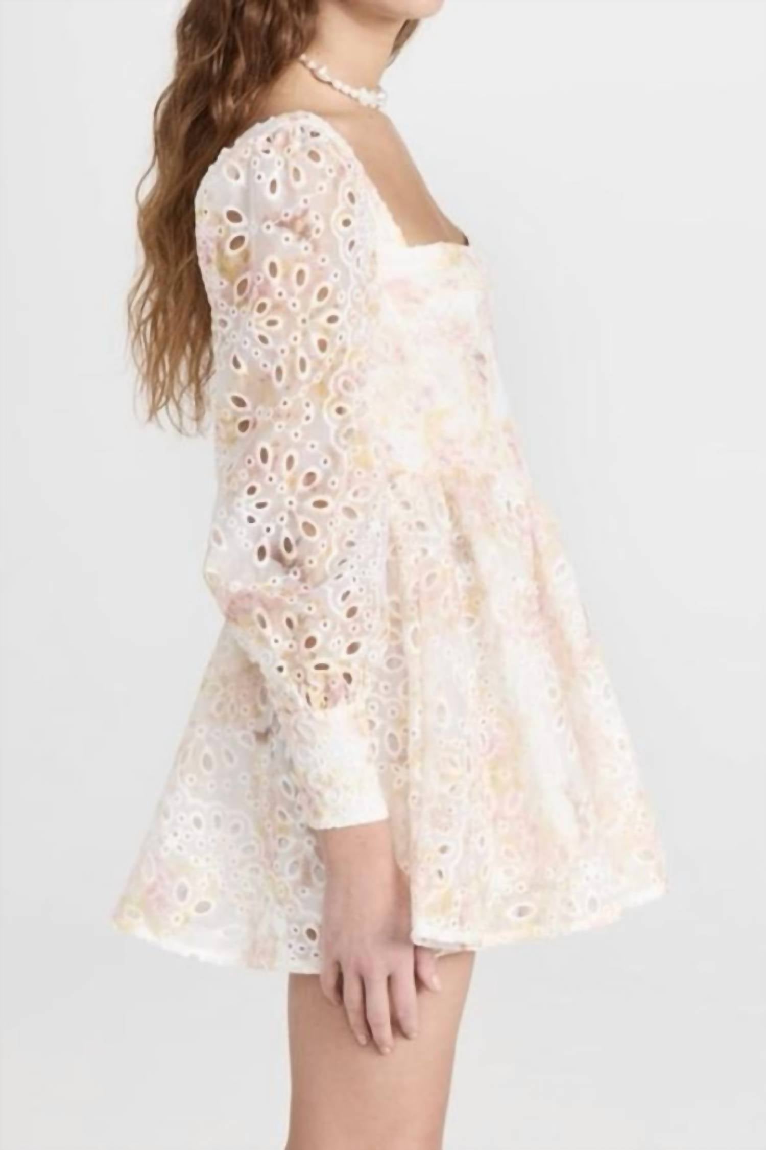 Bardot - Lila Flounce Dress