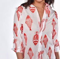 Emily Phillips - Fish Midi Dress