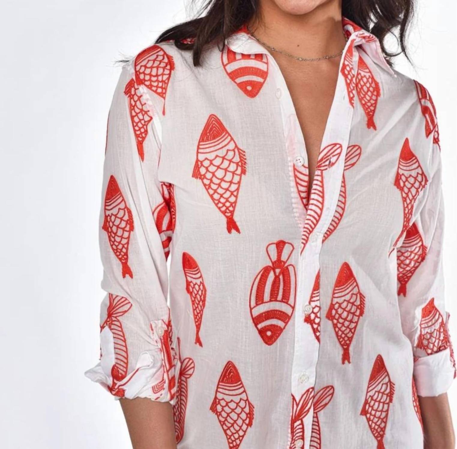 Emily Phillips - Fish Midi Dress