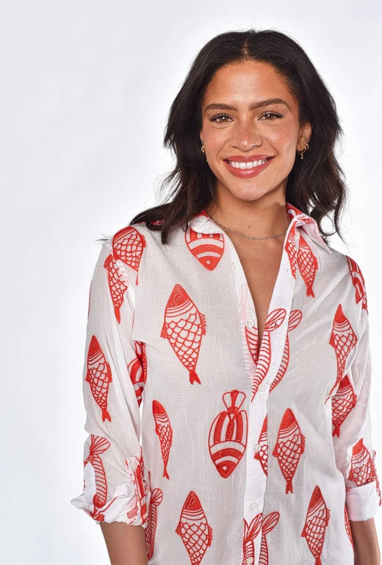 Emily Phillips - Fish Midi Dress