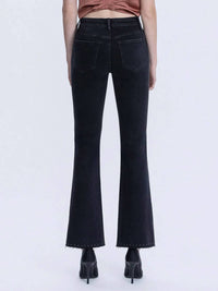Vervet By Flying Monkey - High Rise Pearl Embellished Bootcut Jeans
