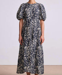 APIECE APART Bettina Maxi Dress in midnight - women's dress