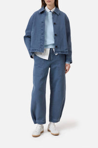 Closed - Cropped A Line Denim Jacket