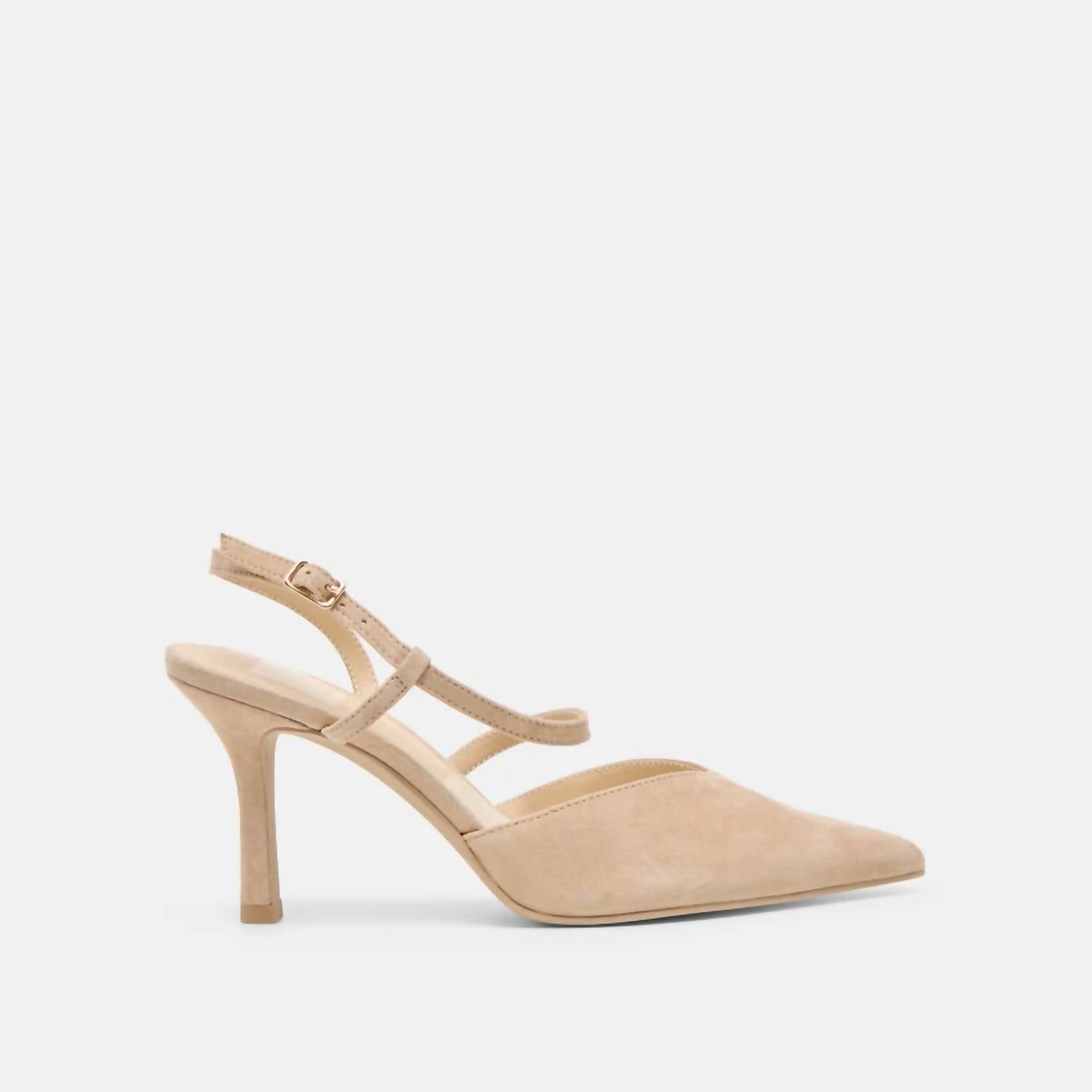 Dolce Vita Women's Kamra Heels in camel suede - women's heels