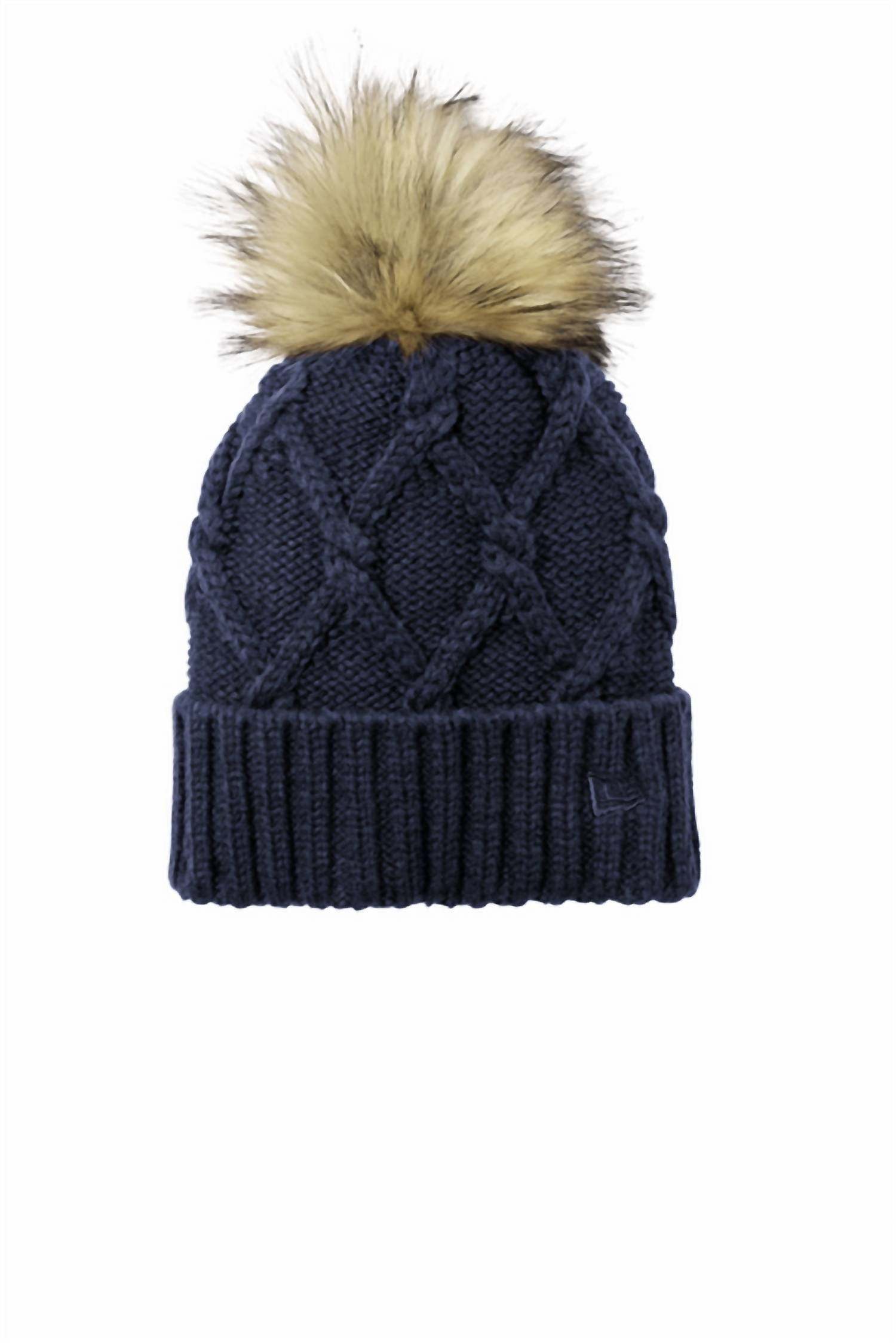 New Era - Unisex Faux Fur Pom Beanie