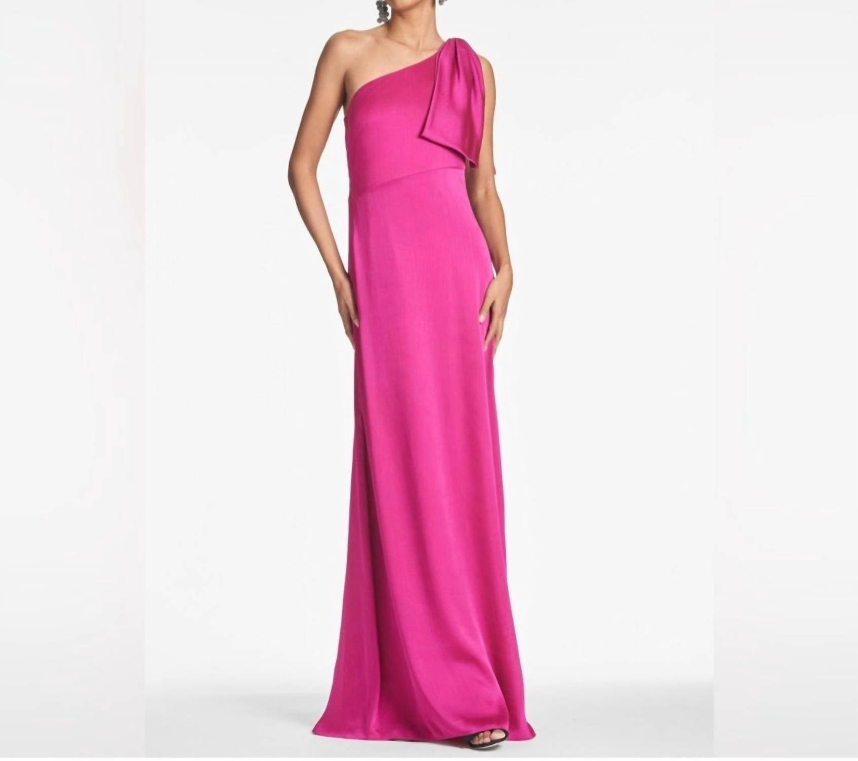 Sachin & Babi - Chelsea One-shoulder Gown