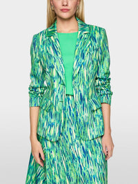 Marc Cain - Two-button scuba jersey blazer