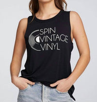 Chaser - Spin Vintage Vinyl Muscle Tank