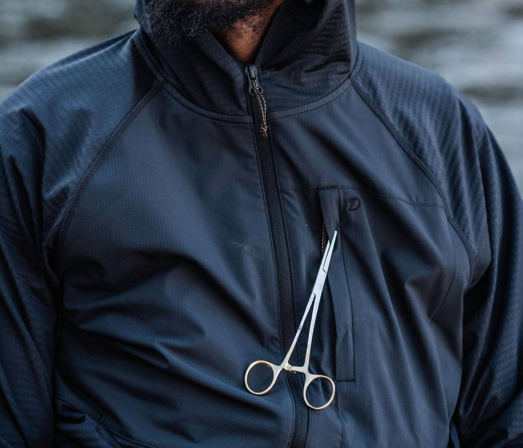 Duck Camp - Men's Lightweight Grid Tech Fleece Full Zip Hoodie