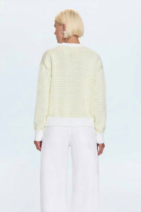 PISTOLA Aura Sweater in limeade - women's sweater - alternate view