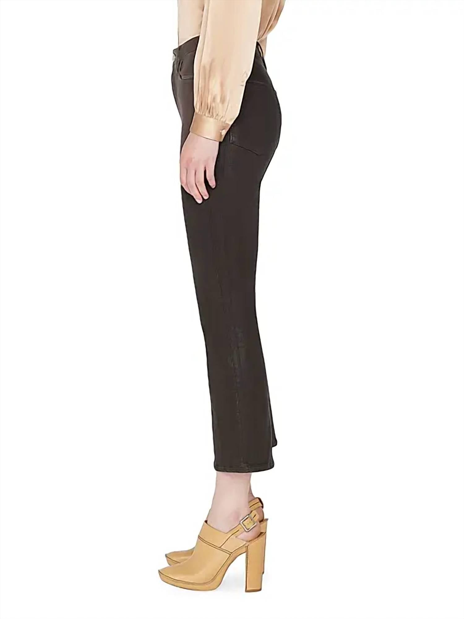 Frame - Le Crop Wax Flare Jeans