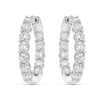 Diana M Jewels - Women's Elite 13.30 Carat Diamond Stud Earrings
