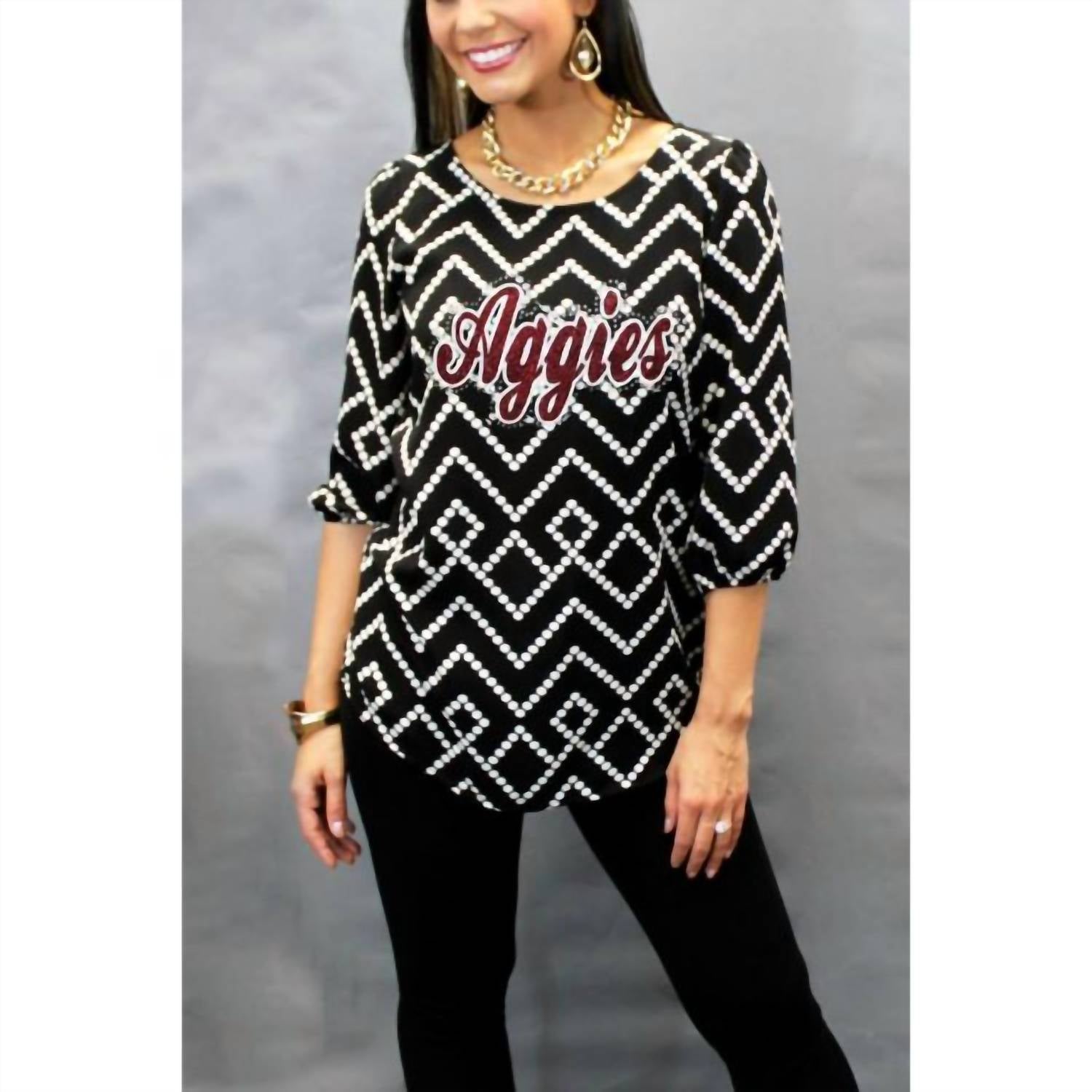 Gameday Couture - Texas A&M University Tunic
