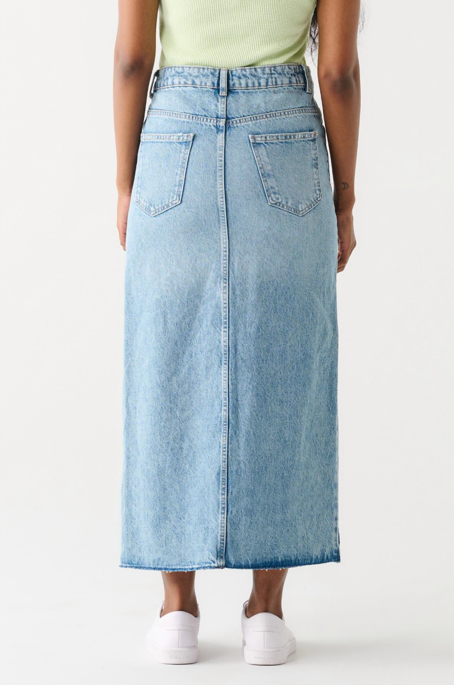 Dex - Women's Maxi Denim Skirt