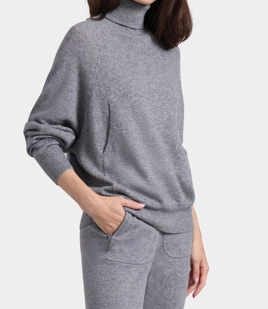Minnie Rose - Cashmere Oversized Turtleneck Sweater