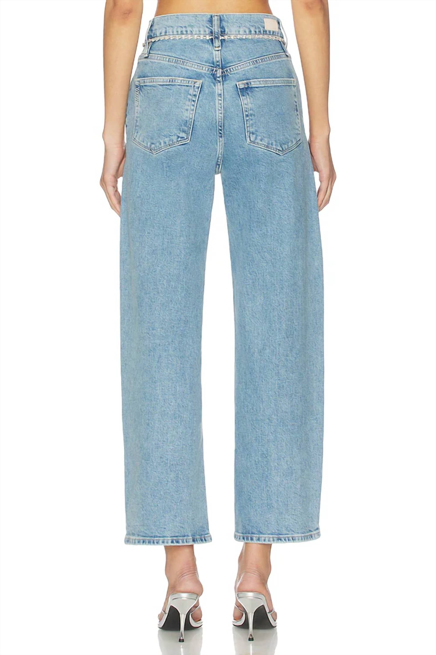 Paige - Arellia Ankle Barrel Leg Jeans