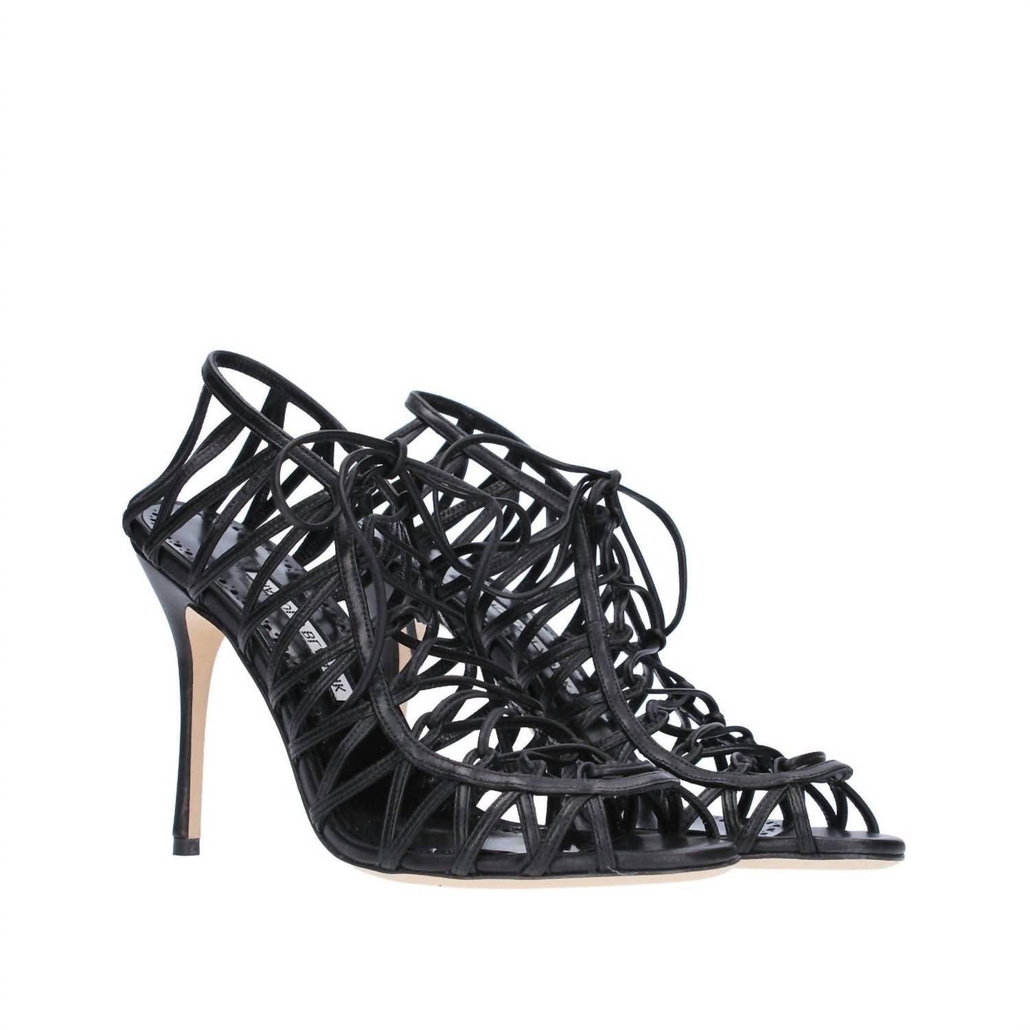 Manolo Blahnik - Women's Hamza 105 Leather Sandals