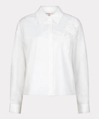 Esqualo - Sahra Small Flower Patch Blouse