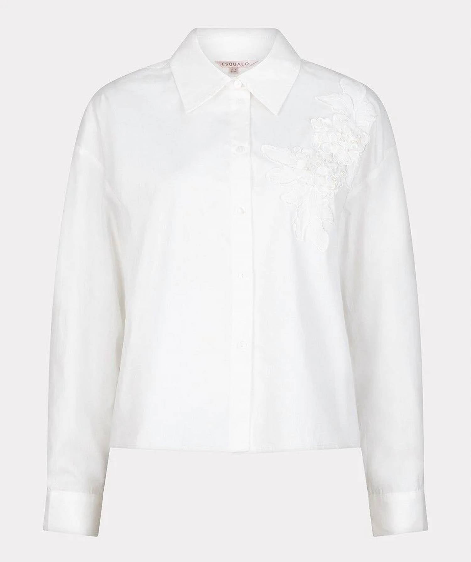 Esqualo - Sahra Small Flower Patch Blouse