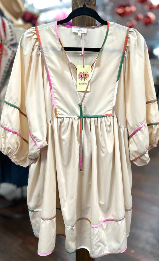 Entro - Women 3/4 Sleeves Dress