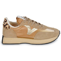 VICTORIA Women's Cosmos Sneaker in camel - women's sneaker - detail view