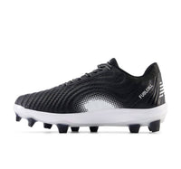 New Balance Unisex Fuelcell 4040v7 Molded Cleat Athlethic Shoes in black - men's shoe - detail view