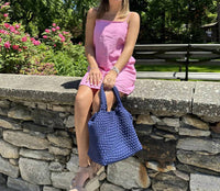 Ahdorned - Lily Woven Neoprene With Pouch Tote Bag