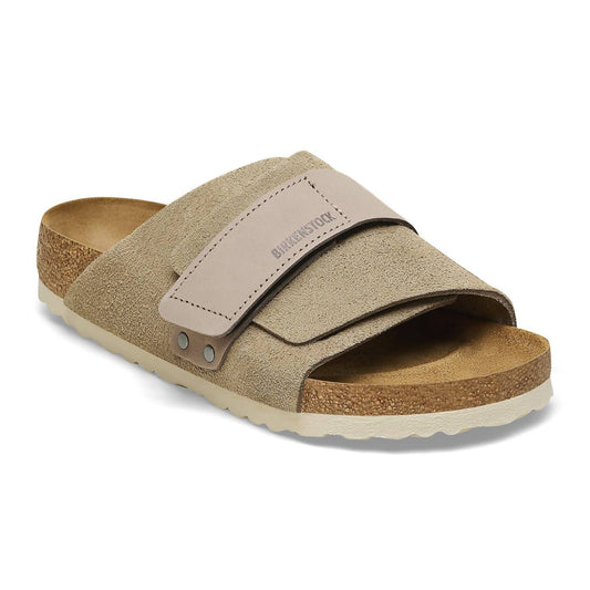 Birkenstock - Unisex Kyoto Nubuck-Suede Leather Slide